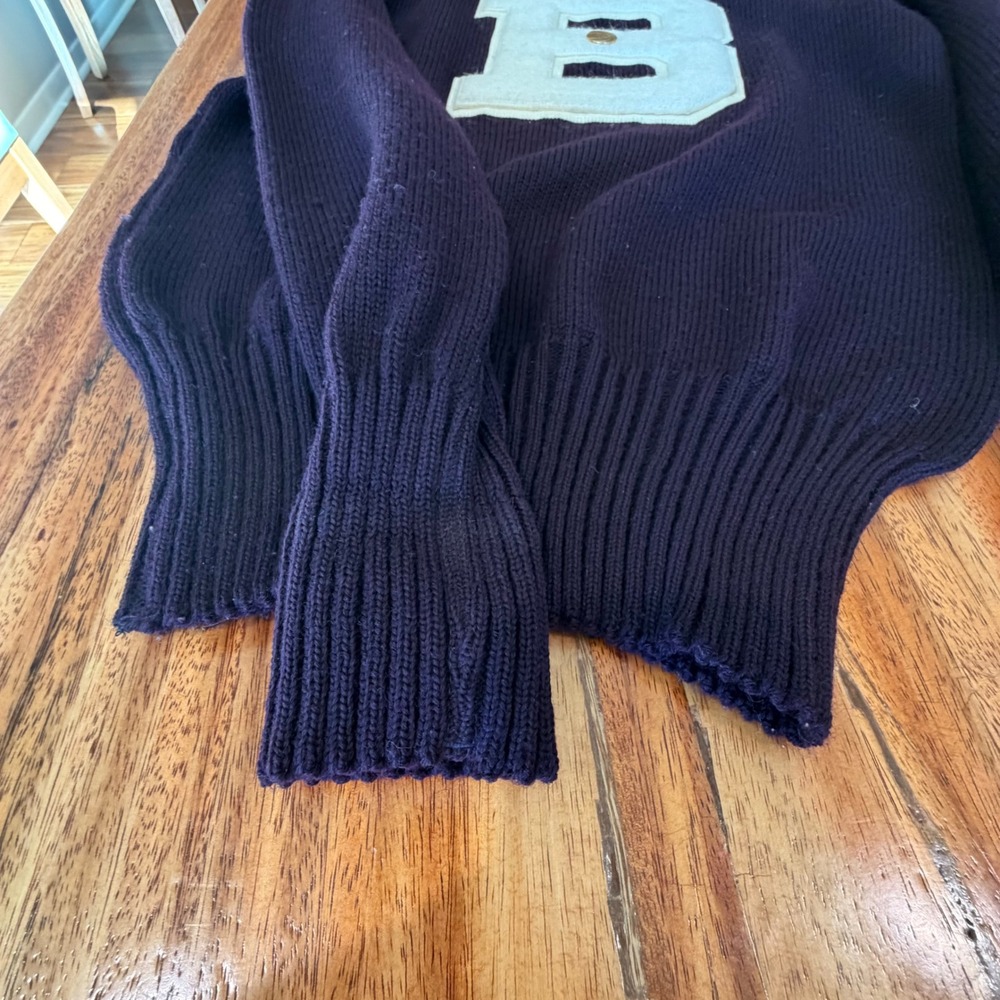 Imperial Official Award 1950s Sweater Varsity Wool VTG Lettermen Academia Sz 40 - Picture 7 of 16